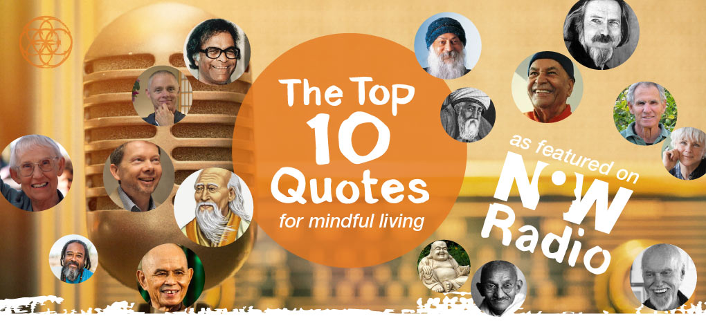 Top Ten Mindful Quotes